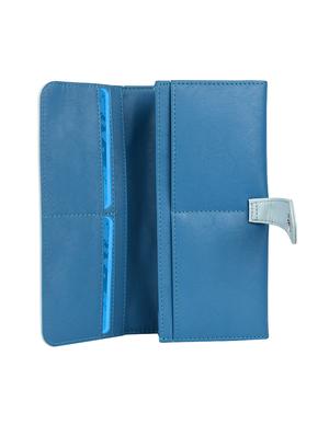 blue leatherette (pu wallet - 15843920 - Standard Image - 3
