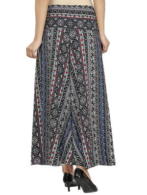 black flared palazzo - 15844883 - Standard Image - 2