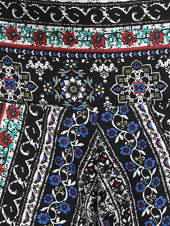 black flared palazzo - 15844883 - Zoom Image - 3