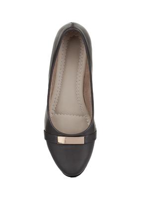 grey slip on wedges - 15846452 - Standard Image - 4