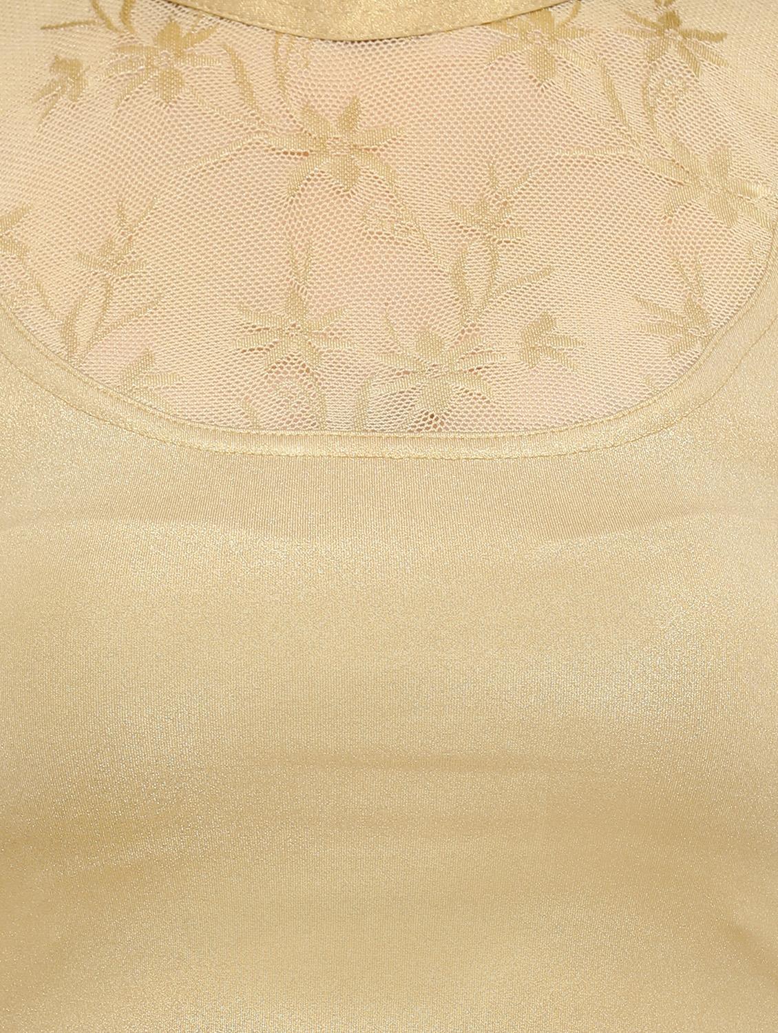 net solid blouse - 15846913 - Zoom Image - 4
