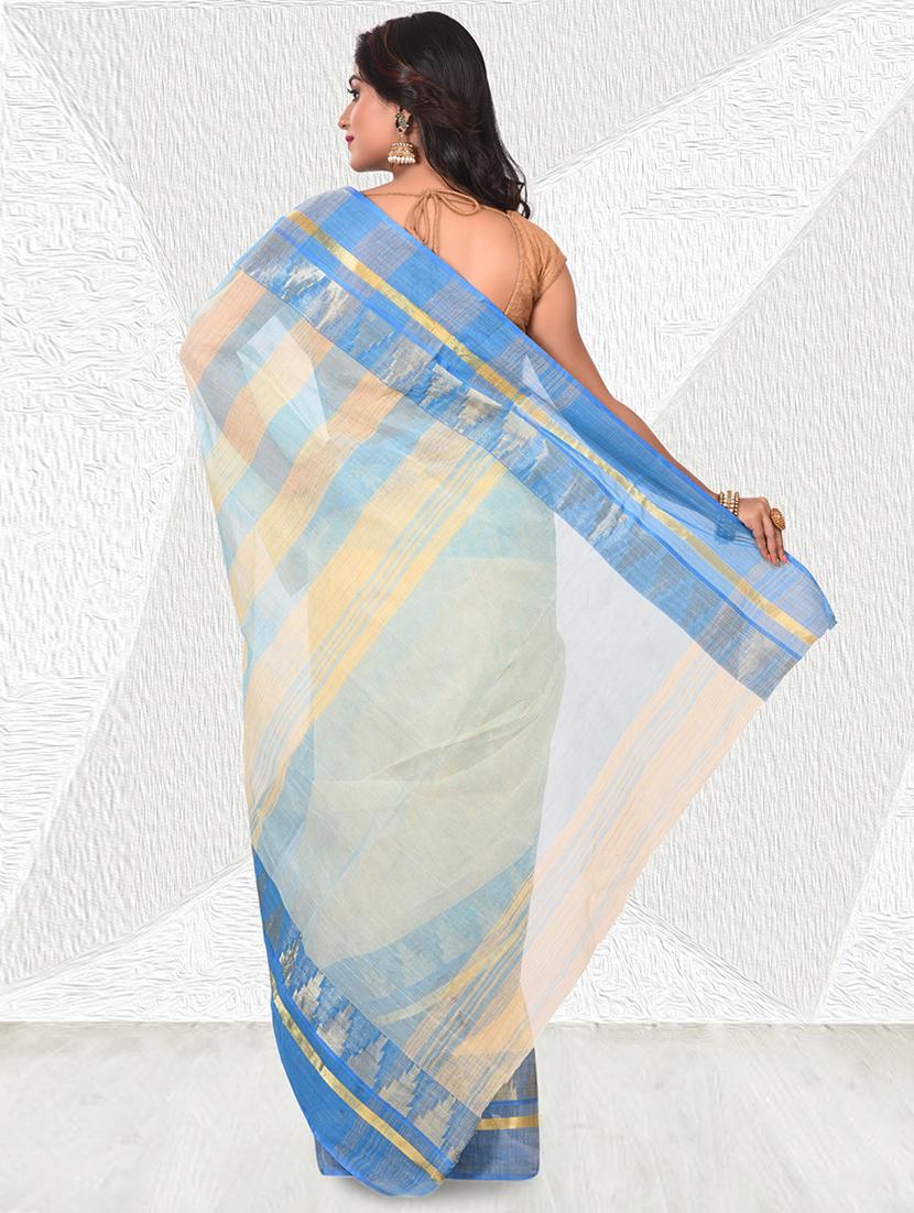 temple border self design saree - 15848324 - Zoom Image - 2