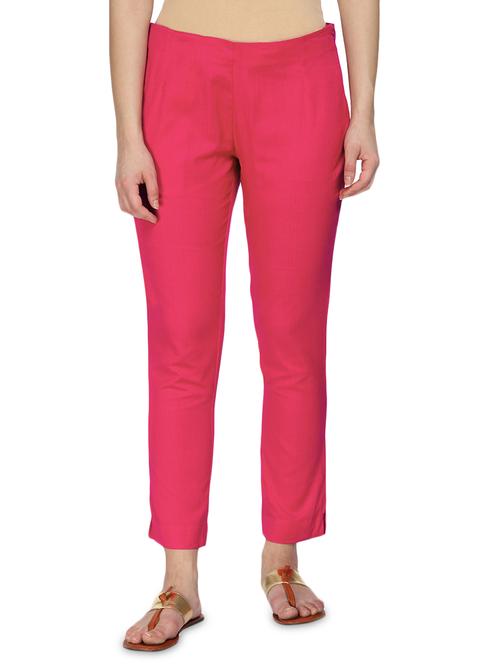 solid straight pant - 15848470 - Standard Image - 1