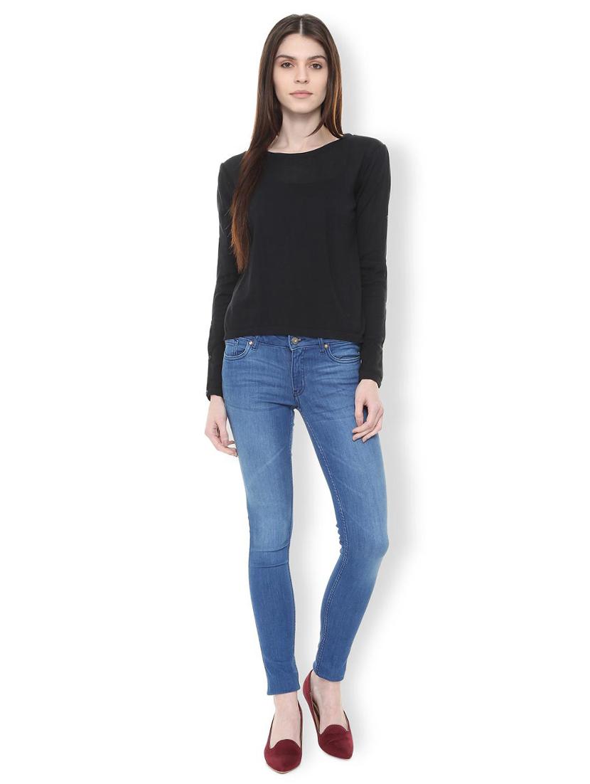 side slit button detail knitted top - 15848884 - Zoom Image - 3
