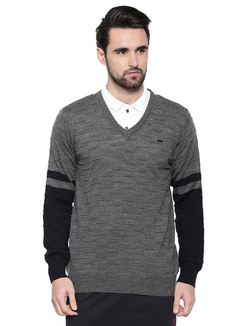 grey acrylic pullover - 15848907 - Very Small Image - 1