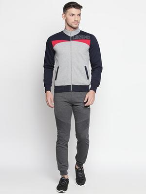 grey cotton sweatshirt - 15849001 - Standard Image - 4