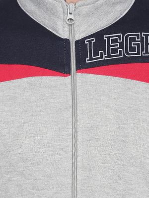 grey cotton sweatshirt - 15849001 - Standard Image - 5