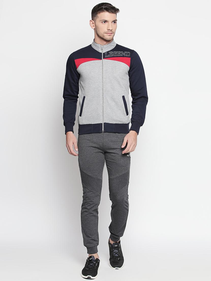 grey cotton sweatshirt - 15849001 - Zoom Image - 4