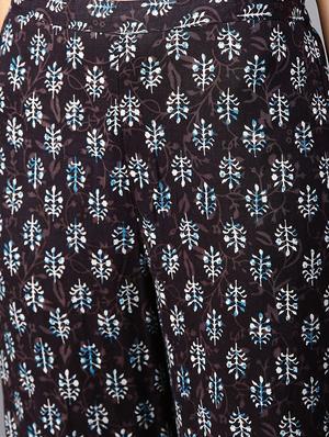 angrakha style kurta with pant set - 15849339 - Standard Image - 5