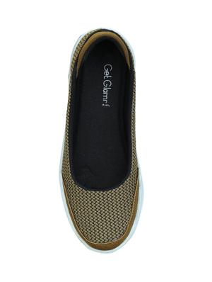 brown plimsolls casual shoes - 15850941 - Standard Image - 4