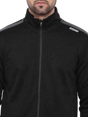 black cotton sweatshirt - 15851178 - Standard Image - 5