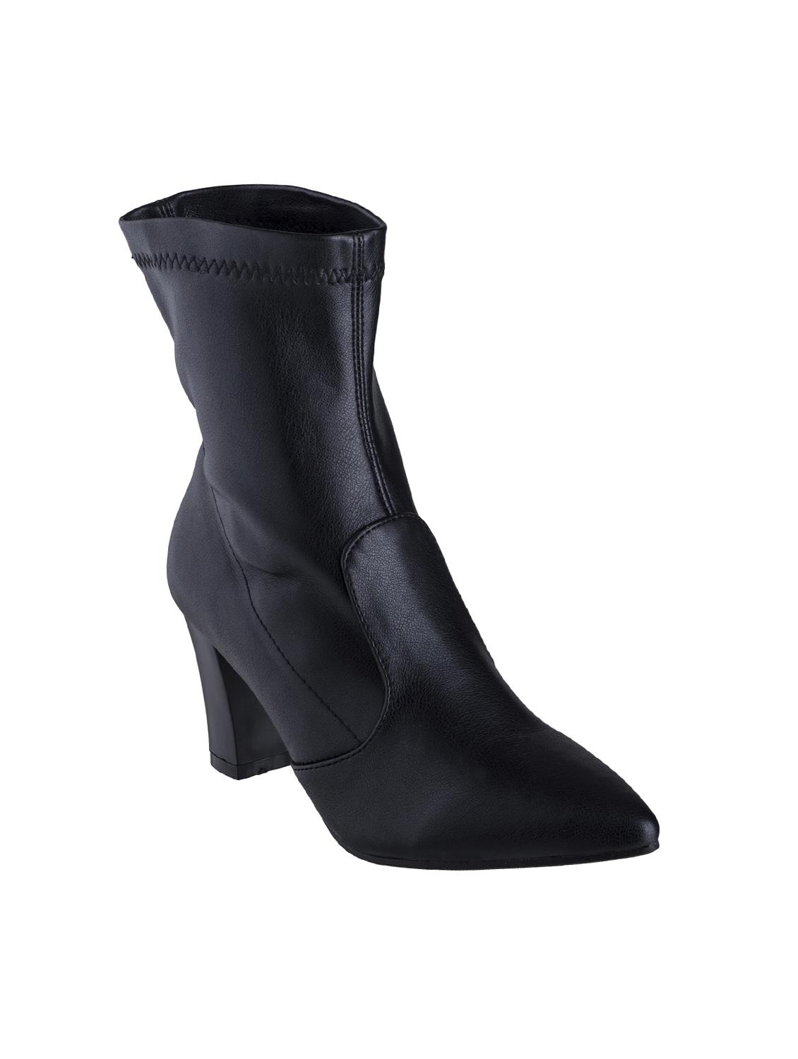 black ankle zipper boots - 15851476 - Zoom Image - 1