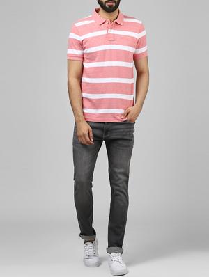 grey cotton washed jeans - 15851554 - Standard Image - 4