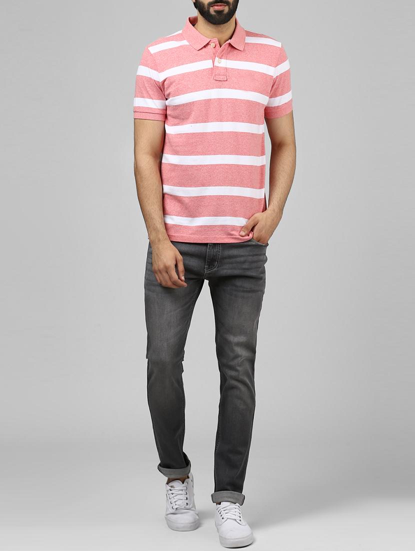 grey cotton washed jeans - 15851554 - Zoom Image - 4