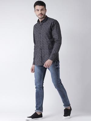black printed casual shirt - 15851877 - Standard Image - 4
