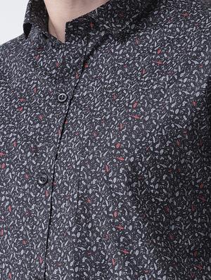 black printed casual shirt - 15851877 - Standard Image - 5