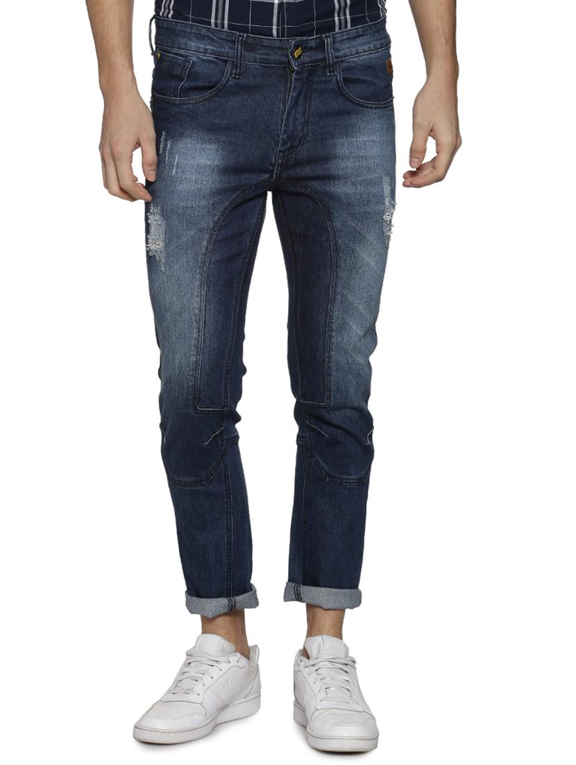 blue denim ripped jeans - 15852023 - Zoom Image - 1