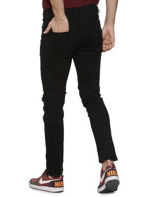 black denim plain jeans - 15852025 - Standard Image - 3