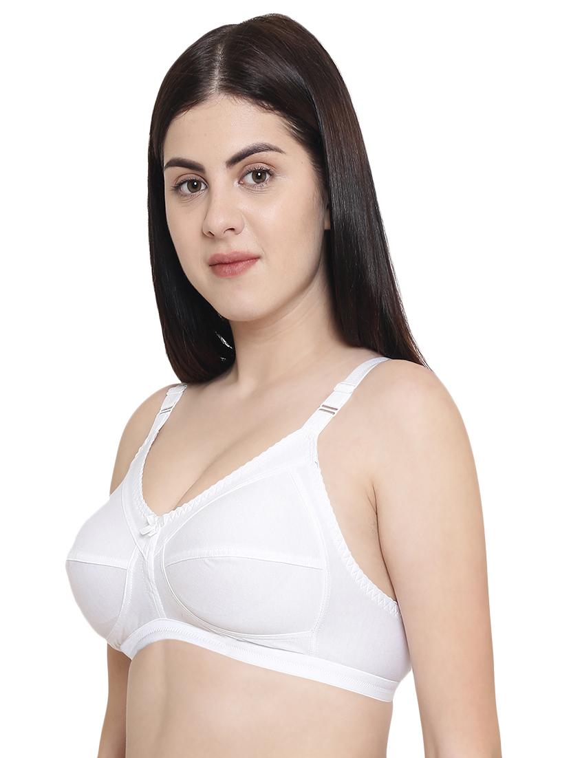 bow patch solid bra - 15852244 - Zoom Image - 2