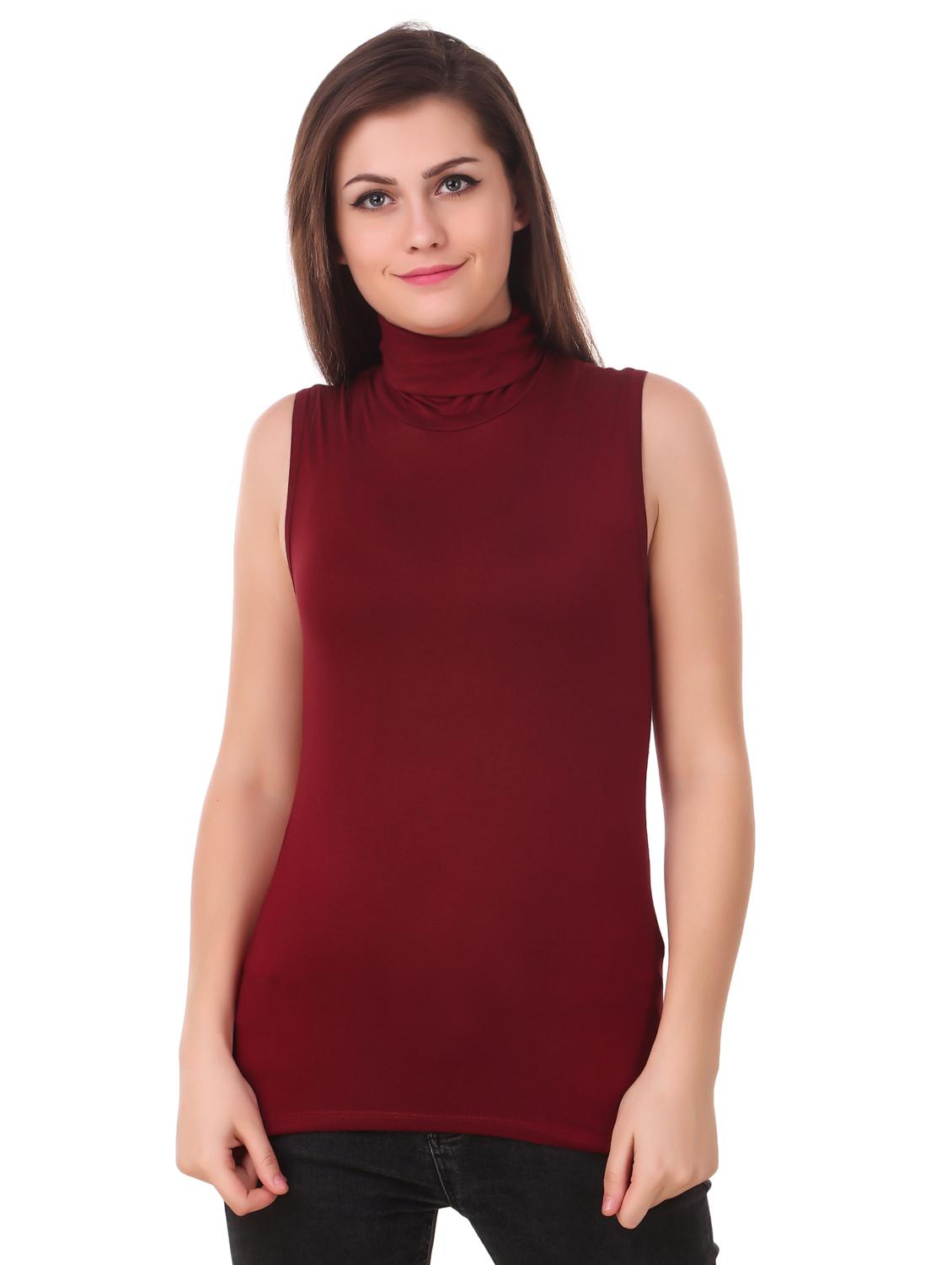 turtle neck sleeveless top - 15852579 - Zoom Image - 1