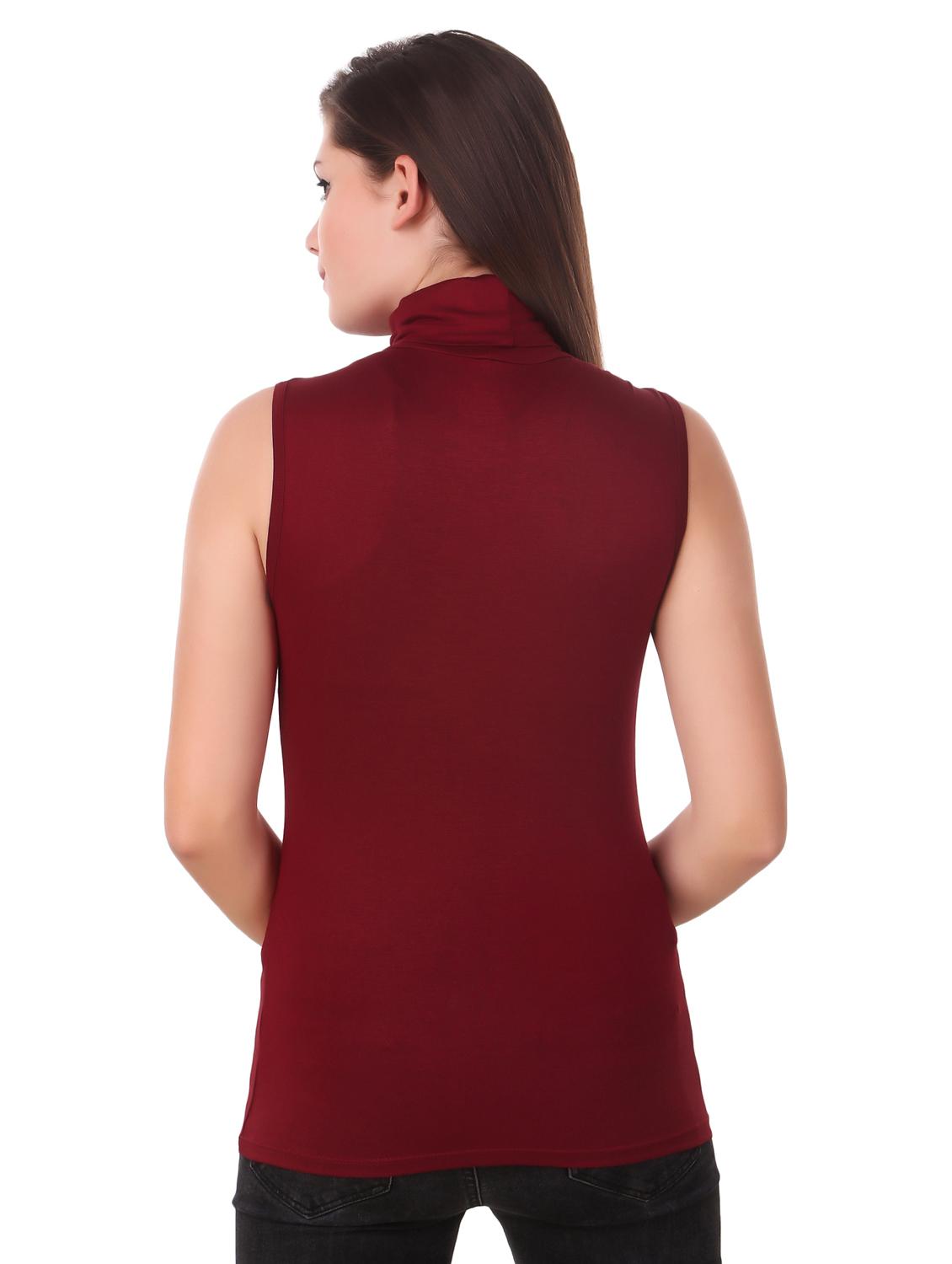 turtle neck sleeveless top - 15852579 - Zoom Image - 3