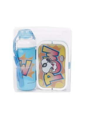 jewel kids plastic lunch box and water bottle set, combo - peanuts print - 15852738 - Standard Image - 2