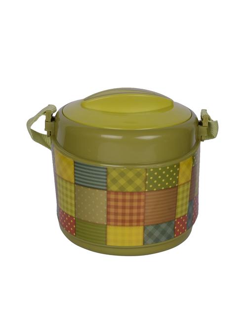 royale 2 senior hot lunch pack, 2 stainless steel tiffin box set, green - 15853124 - Standard Image - 1