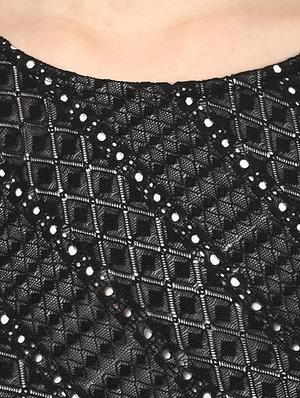 tie up waist laced asymmetric dress - 15853387 - Standard Image - 4