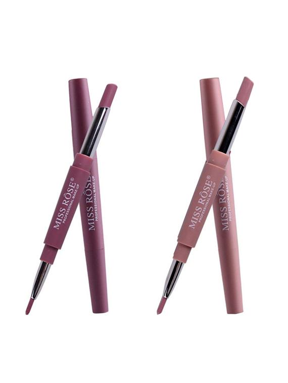 miss rose combo of 2 lip liner plus lipsticks( shade 2 and 6) - 15853791 - Zoom Image - 1