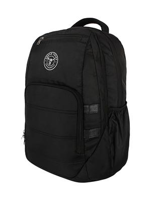 black polyester backpack - 15854139 - Standard Image - 4
