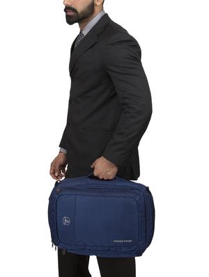 navy blue polyester backpack - 15854142 - Standard Image - 5