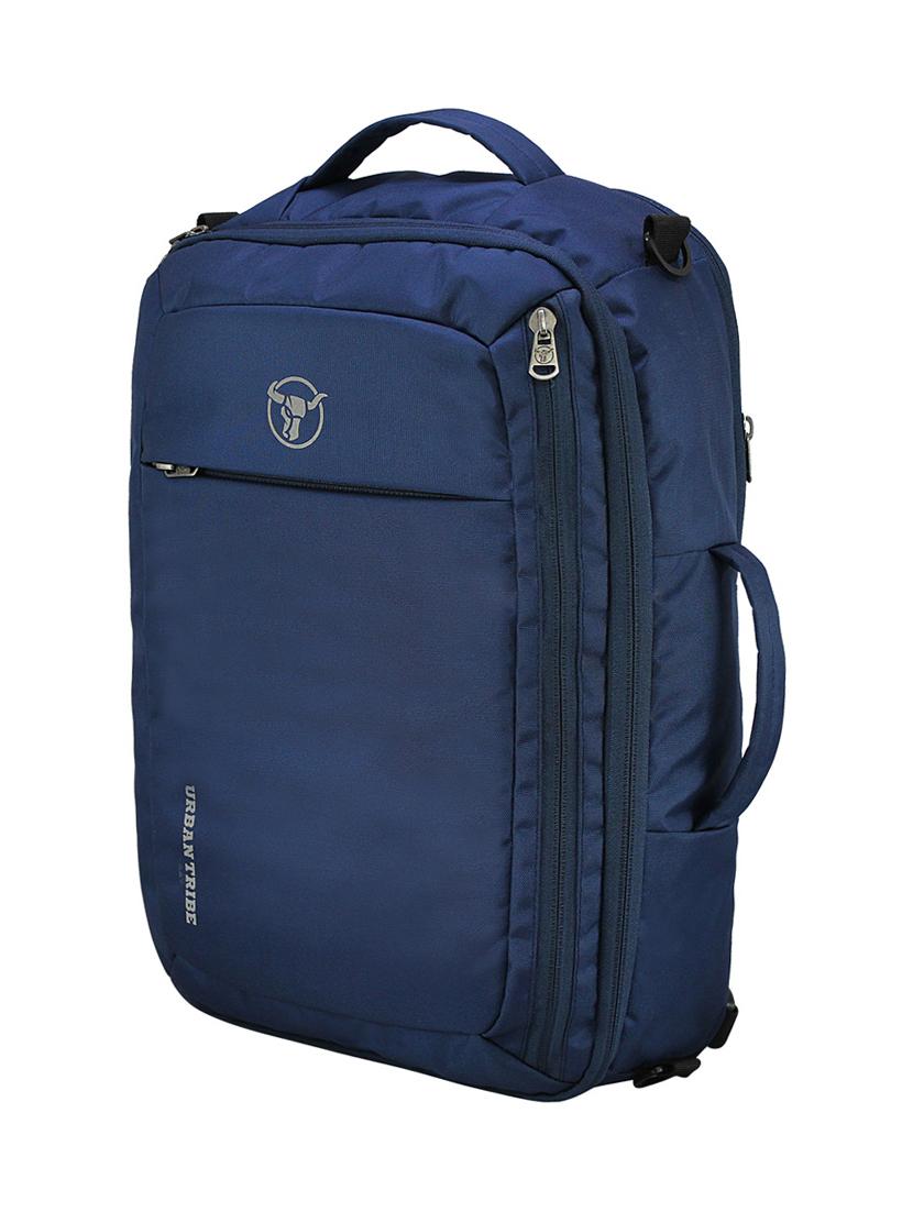 navy blue polyester backpack - 15854142 - Zoom Image - 4
