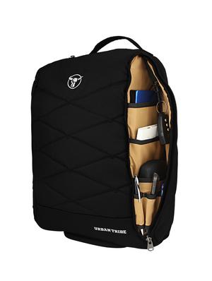 black polyester backpack - 15854143 - Standard Image - 3