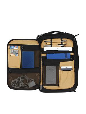 black polyester backpack - 15854145 - Standard Image - 3