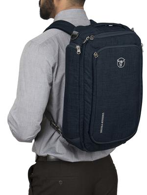 black polyester backpack - 15854146 - Standard Image - 5