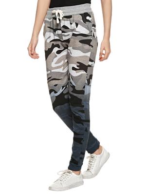 drawstring waist camouflage jogger - 15854312 - Standard Image - 2
