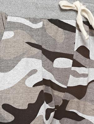 drawstring waist camouflage jogger - 15854312 - Standard Image - 4