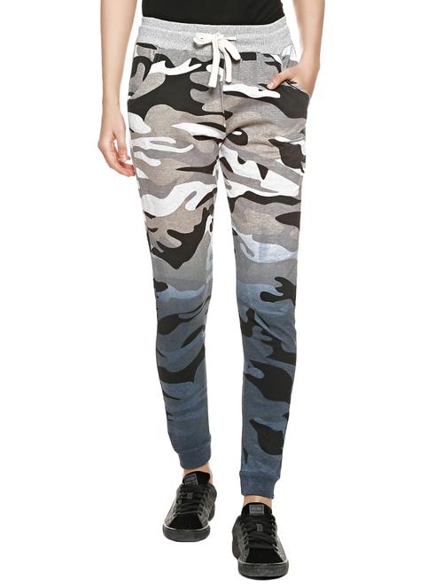 drawstring waist camouflage jogger - 15854318 - Very Small Image - 1