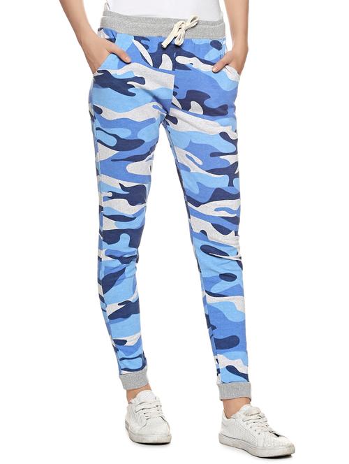 drawstring waist camouflage jogger - 15854320 - Standard Image - 1
