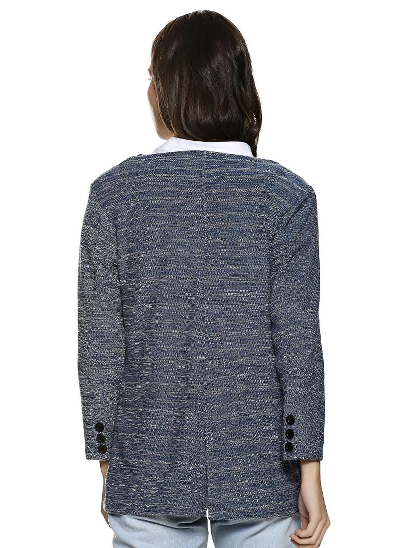back slit zip up jacket - 15854327 - Zoom Image - 3