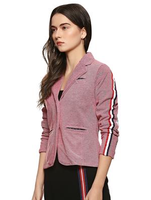elbow patch side taped blazer - 15854329 - Standard Image - 2
