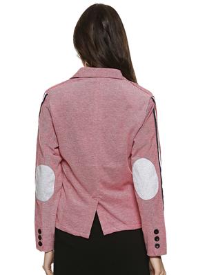elbow patch side taped blazer - 15854329 - Standard Image - 3