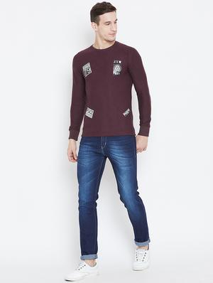 brown front print t-shirt - 15854352 - Standard Image - 4