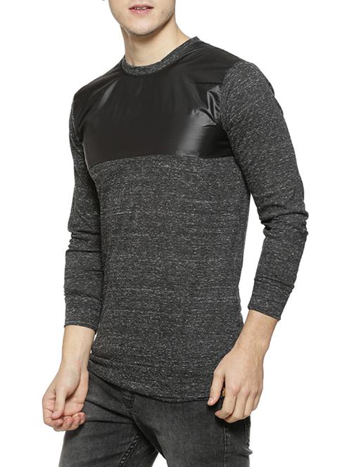 grey cut & sew t-shirt - 15854380 - Standard Image - 1