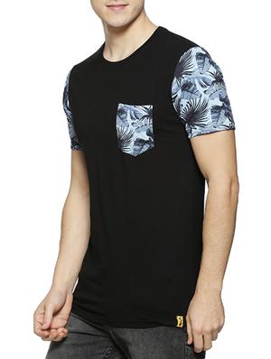 black pocket short sleeves t-shirt - 15854390 - Standard Image - 2