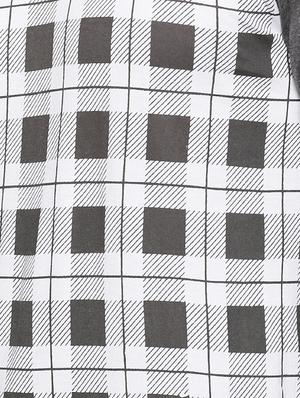 grey checkered tshirt - 15854397 - Standard Image - 4