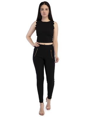 scallop detail crop top - 15854711 - Standard Image - 4