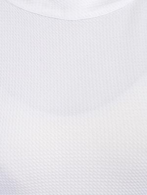 scallop detail crop top - 15854712 - Standard Image - 5