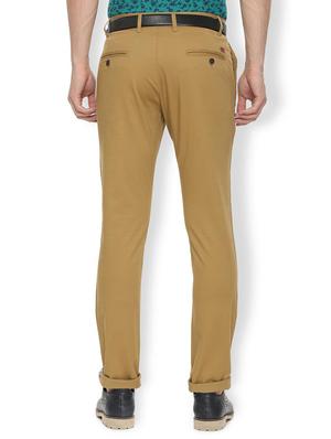 brown cotton chinos - 15855109 - Standard Image - 2