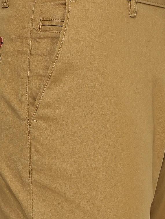 brown cotton chinos - 15855109 - Zoom Image - 4